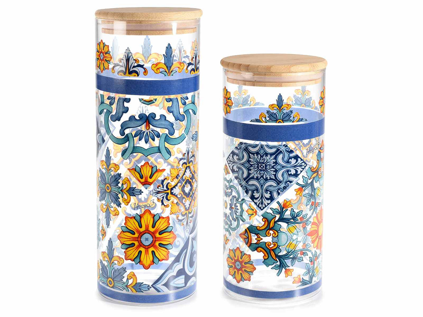 Barattolo “MAIOLICA VETRO”
