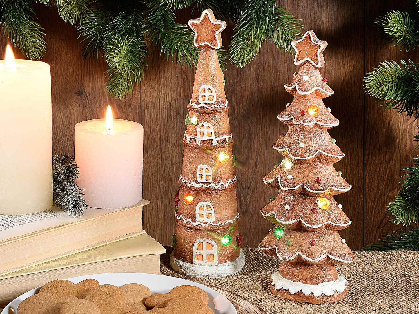 “ALBERO BISCOTTO” con LED