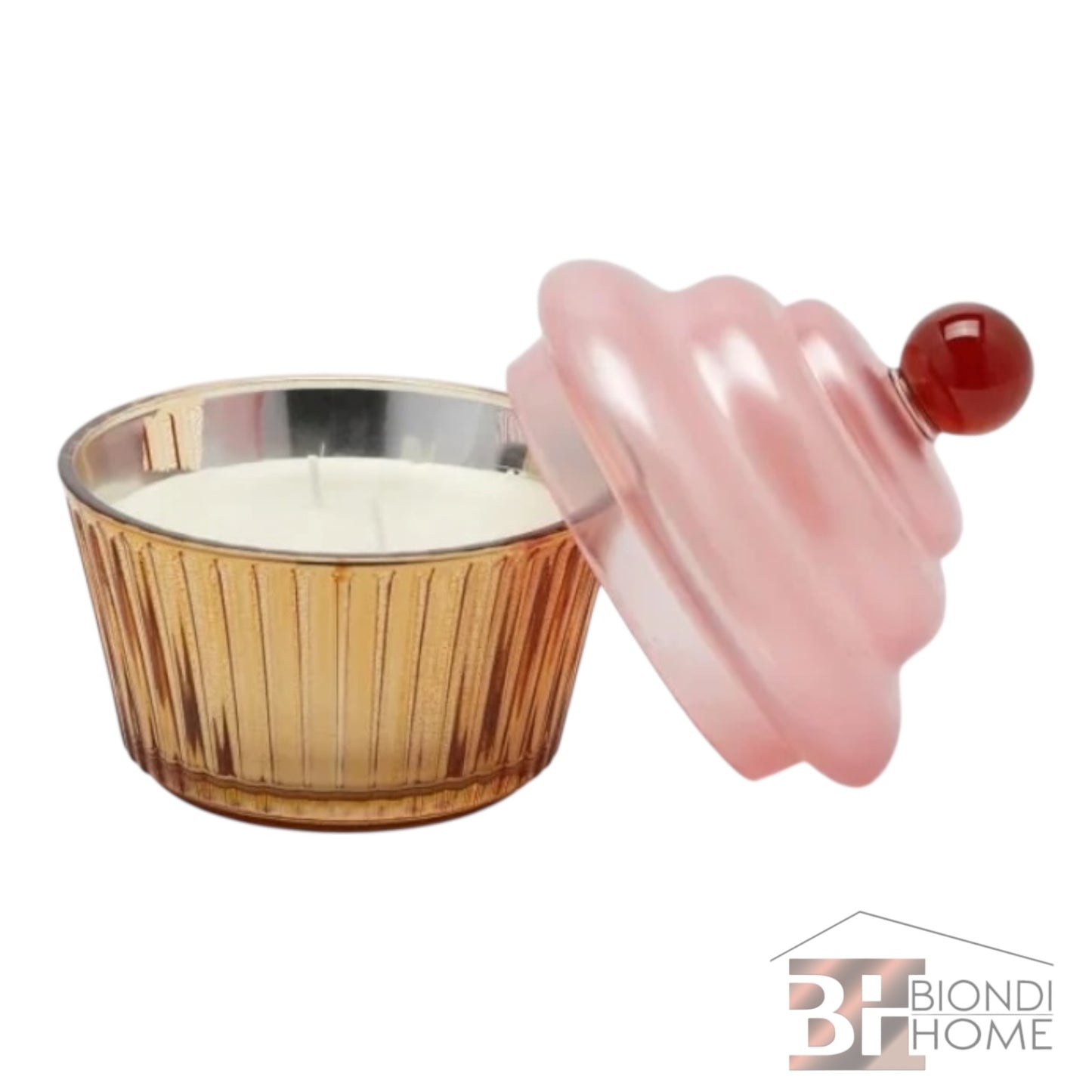Candela Profumata “CUPCAKE VETRO”
