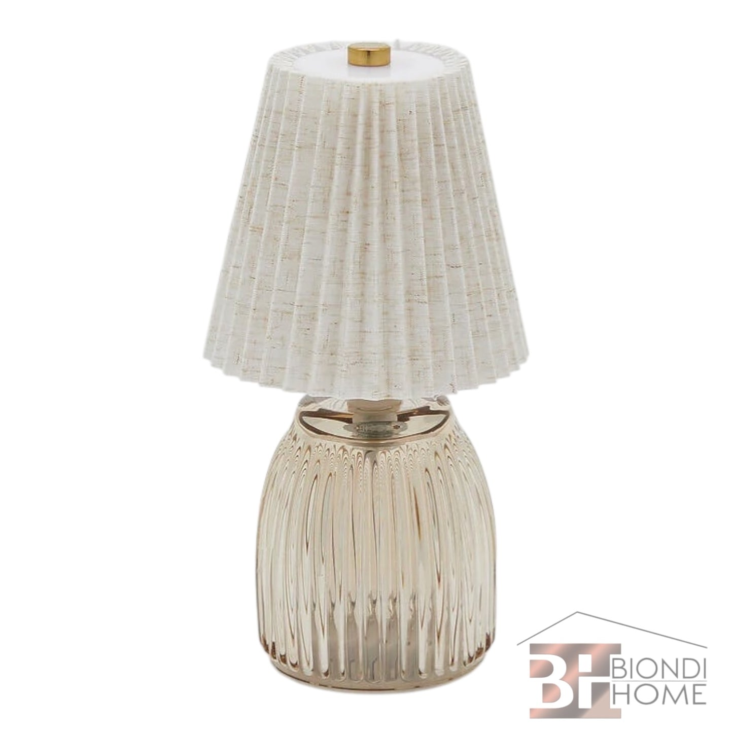 Lampada da Tavolo “PLISSE” con LED