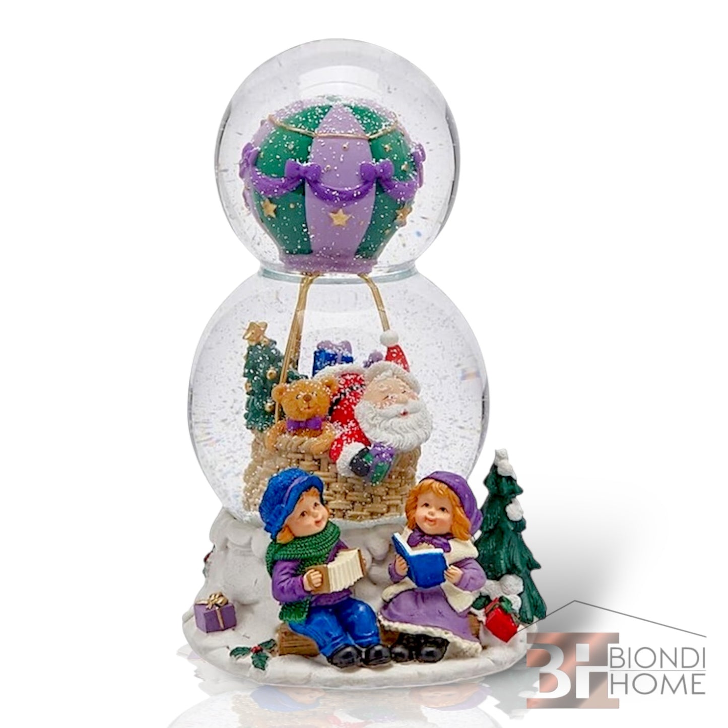 Sfera Acqua + Carillon “MONGOLFIERA”