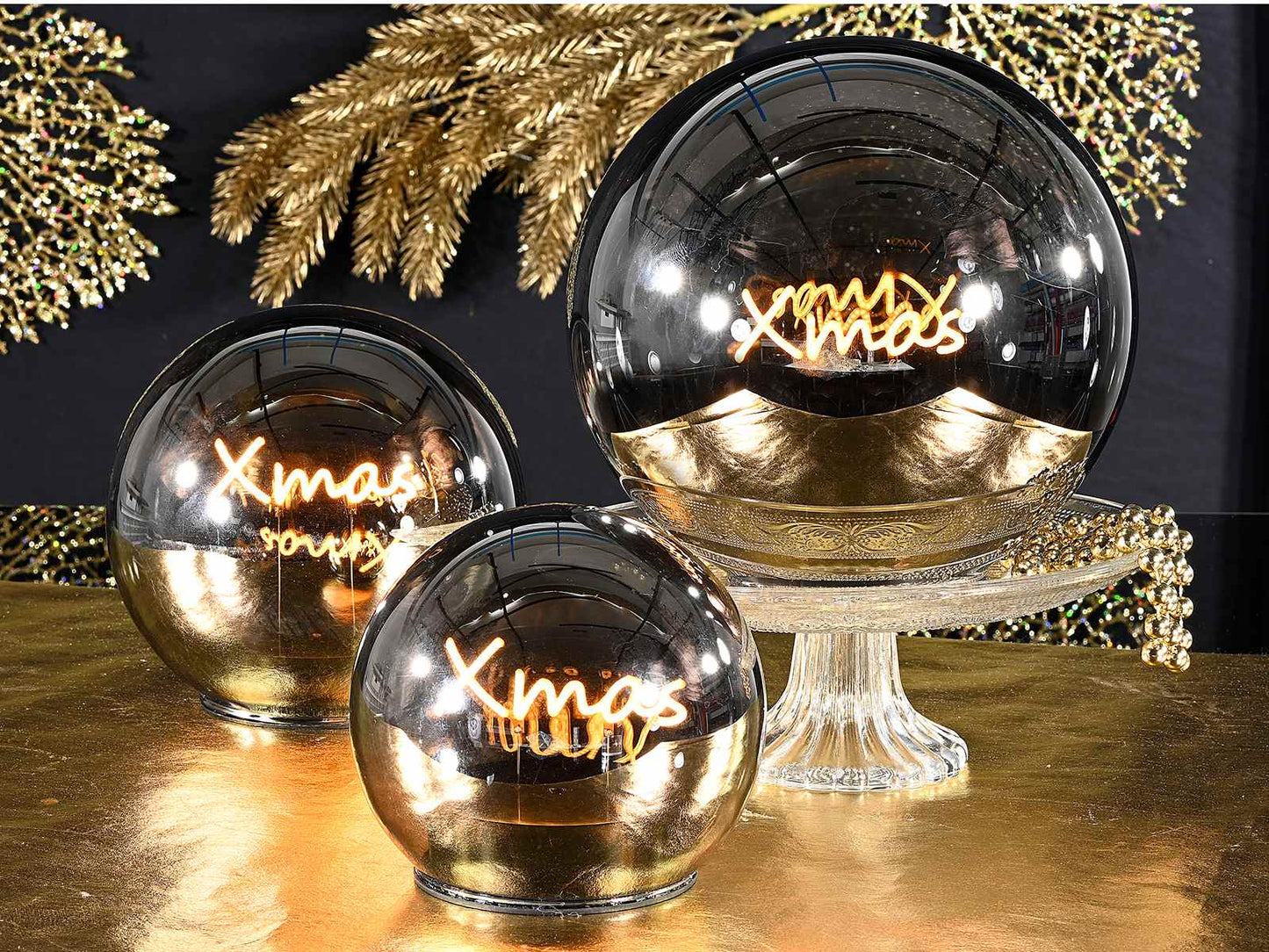 Lampada da Tavolo “XMAS BLACK”