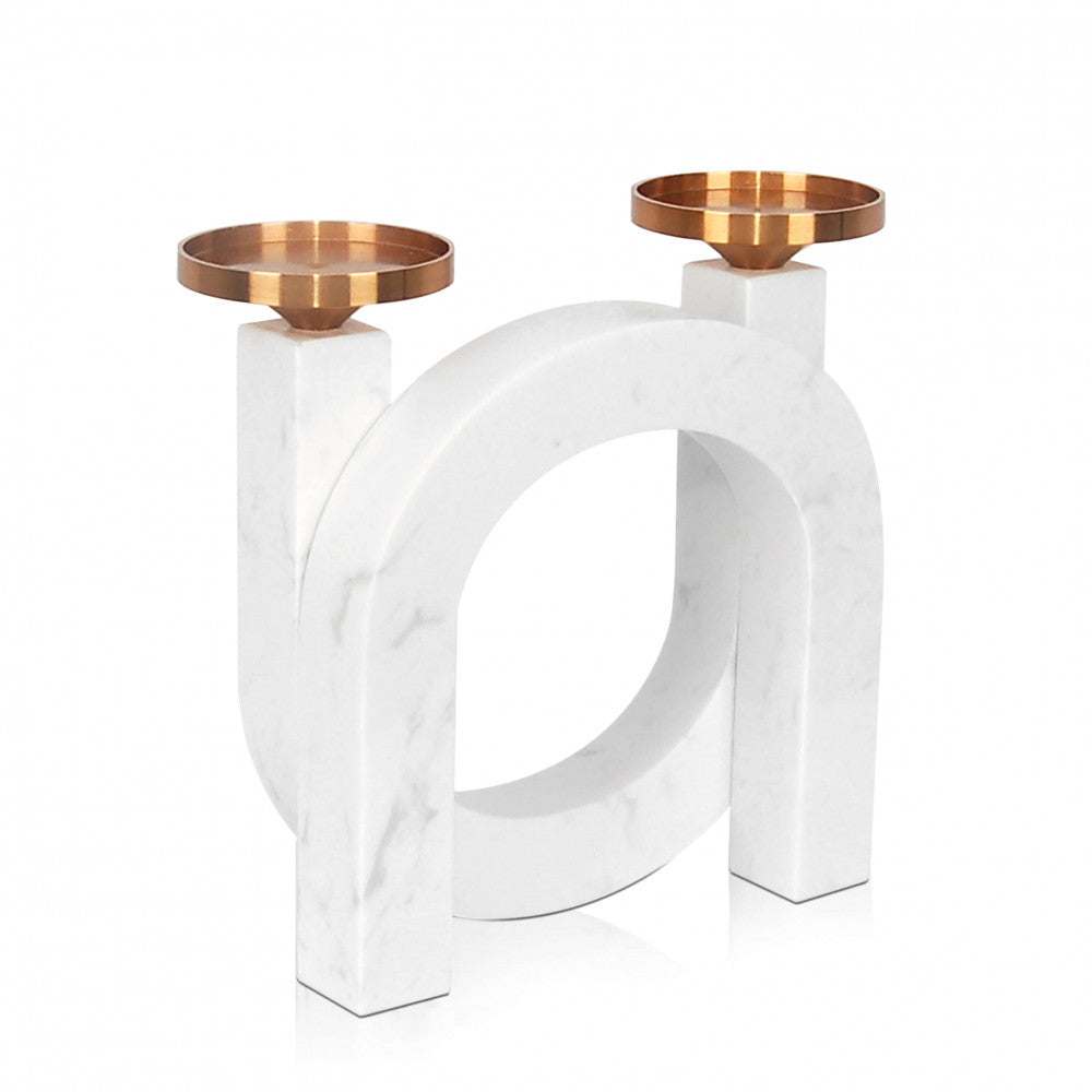 Candeliere Doppio “DOUBLE U” - BIONDI HOME