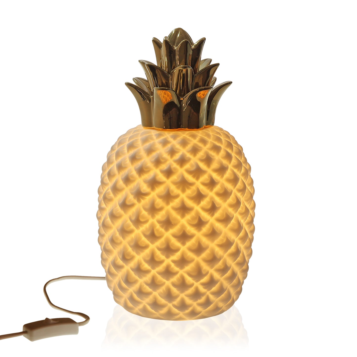 Lampada da Tavolo “GOLD ANANAS”