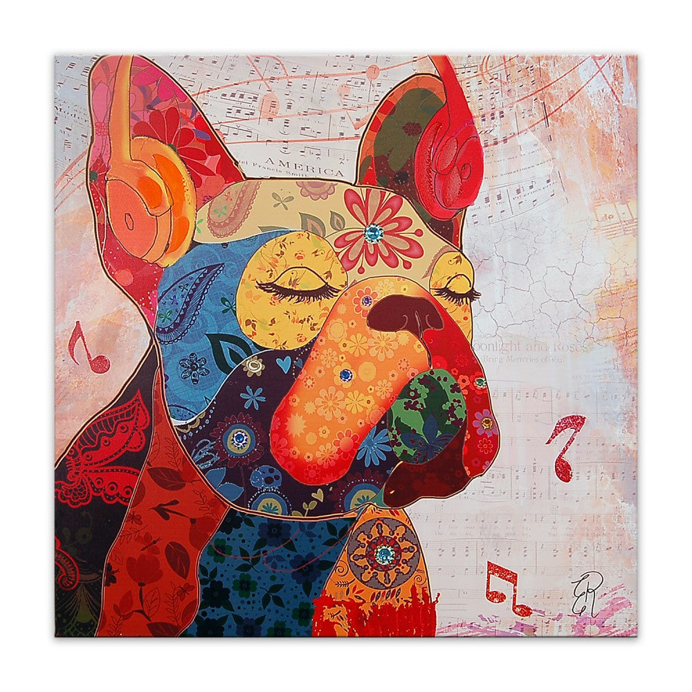 Quadro “BULLDOG FRANCESE 2” - BIONDI HOME