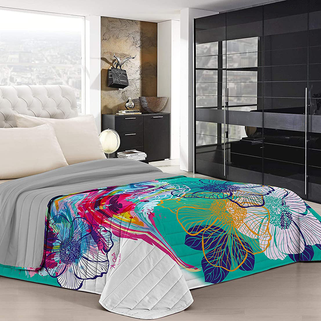 Trapuntino “GREEN FASHION” Matrimoniale 260x270cm