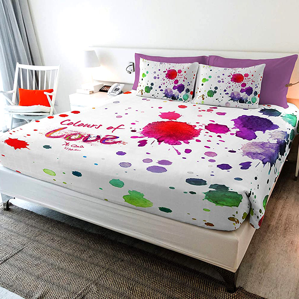 Parure Letto “MACCHIE” - Microfibra - BIONDI HOME