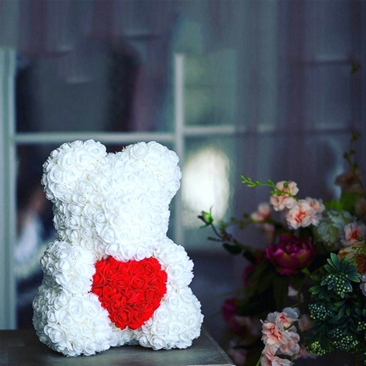 Orsacchiotto “INNAMORATO” - Bianco - BIONDI HOME