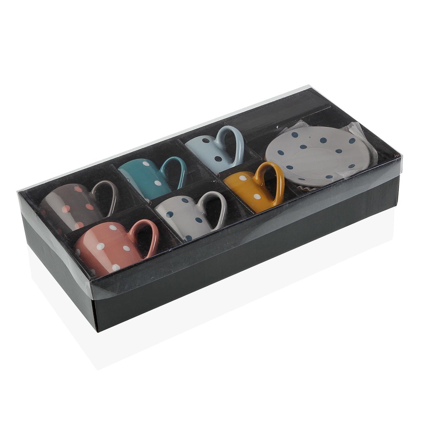 Tazzina Caffè + Piattino “POIS” (6pz + 6pz) - BIONDI HOME