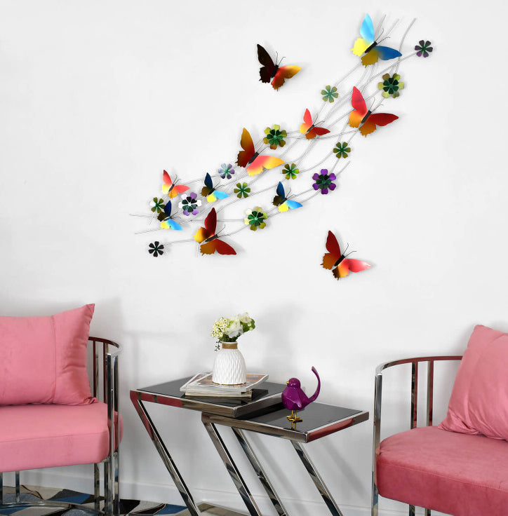 Decoro da Parete "FARFALLE COLOR"