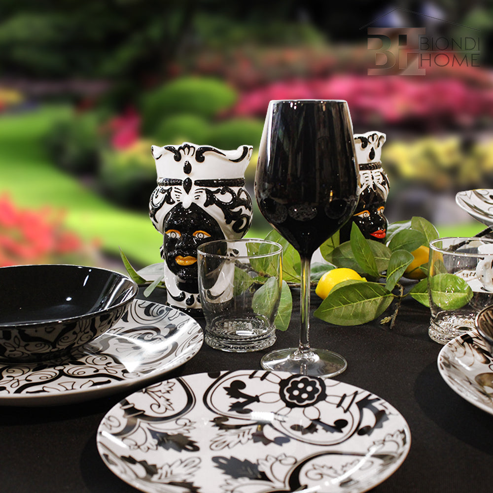 Bicchiere Acqua “BOHEME NOIR” (6pz)