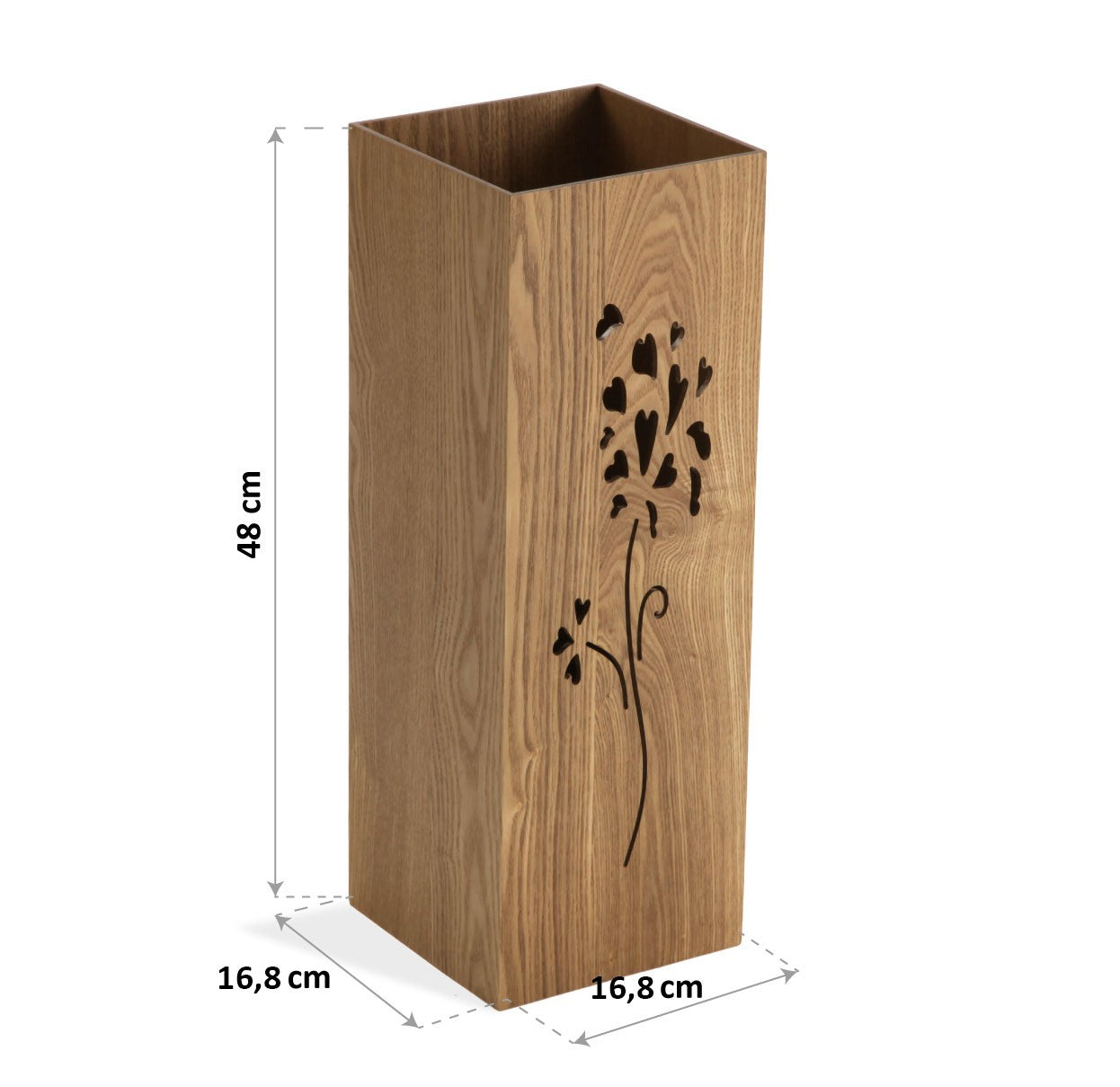 Portaombrelli “WOOD FLOWER” - BIONDI HOME