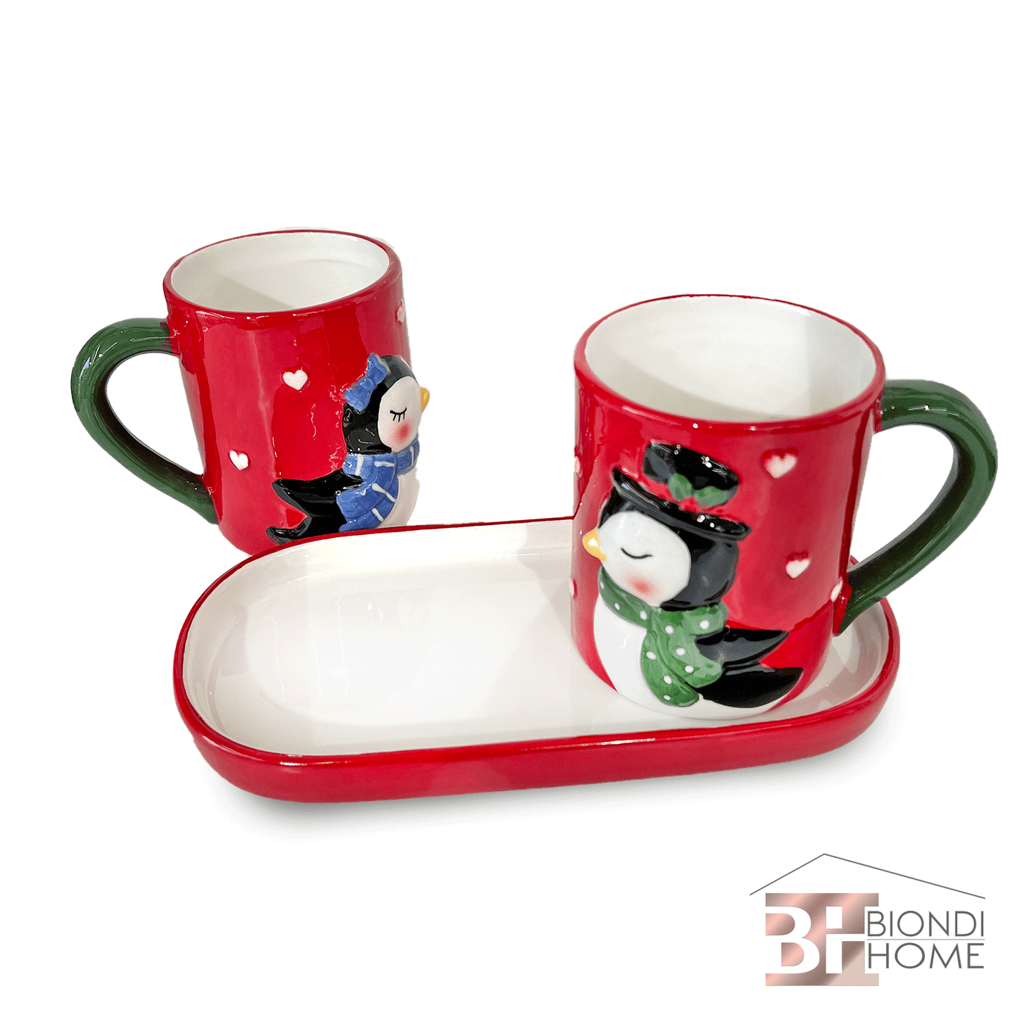 Coppia Tazze “PINGU BACIO”