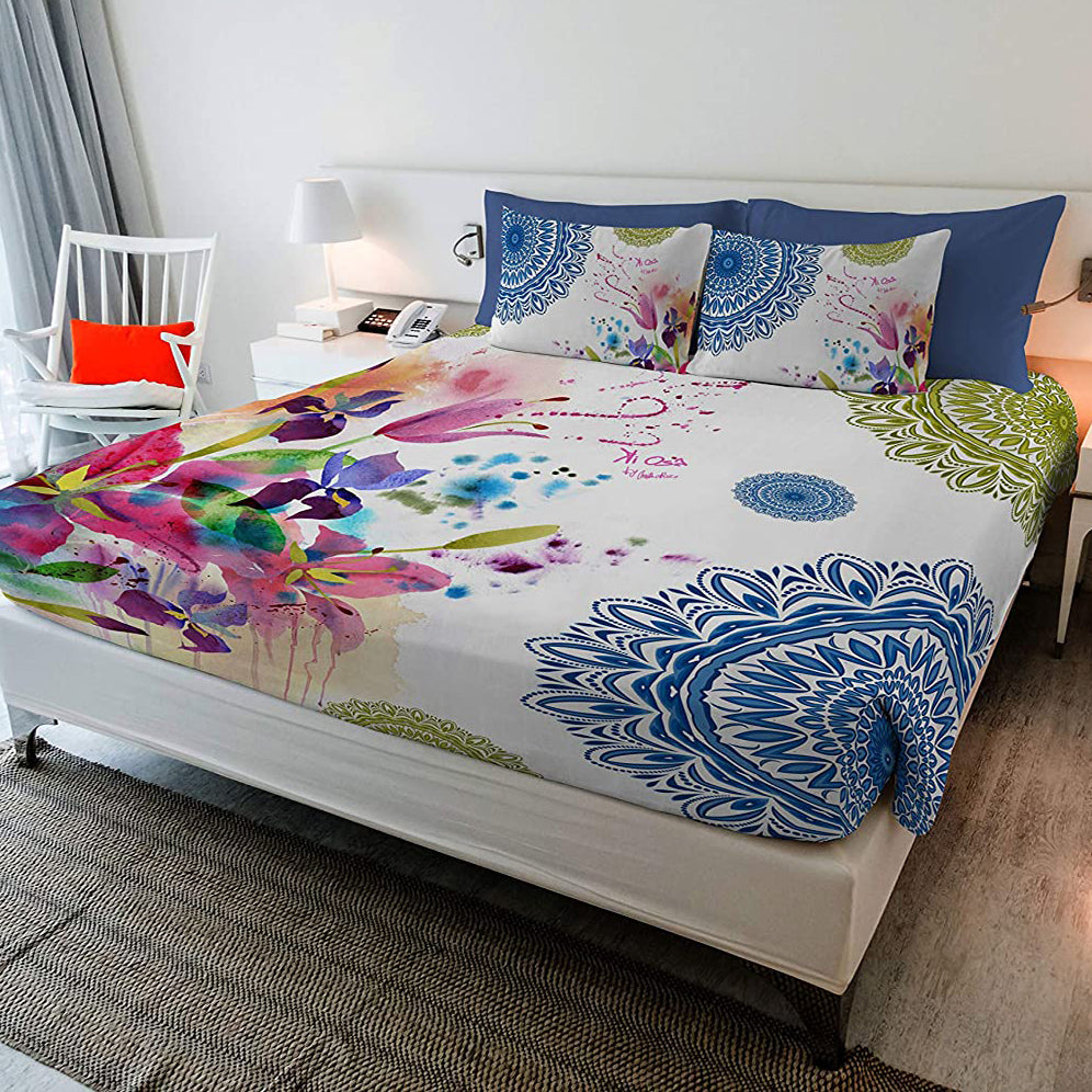 Parure Letto “MANDALA FLOW” - Microfibra