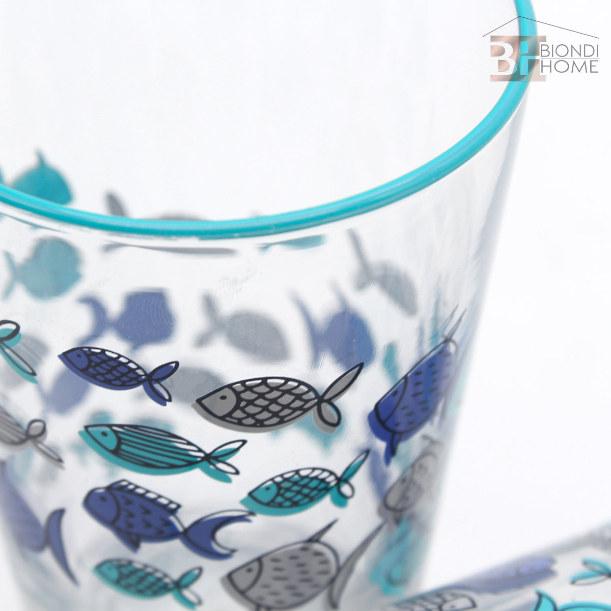 Bicchiere “FISH” (6 pz) - BIONDI HOME