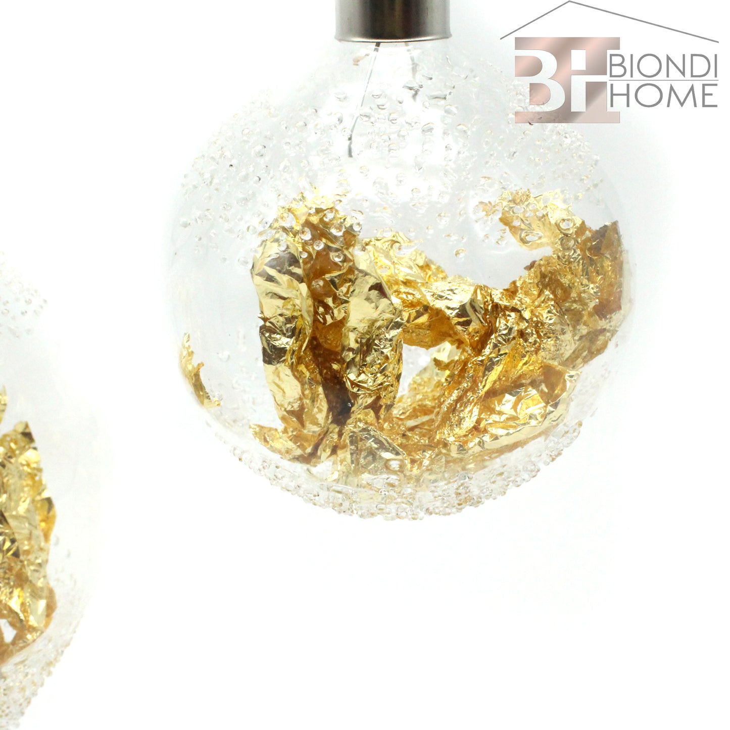 Palline Natale “CHIC” (2pz) - BIONDI HOME