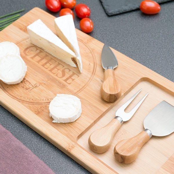 Tagliere “BAMBU’ CHEESE” (4pz) - BIONDI HOME