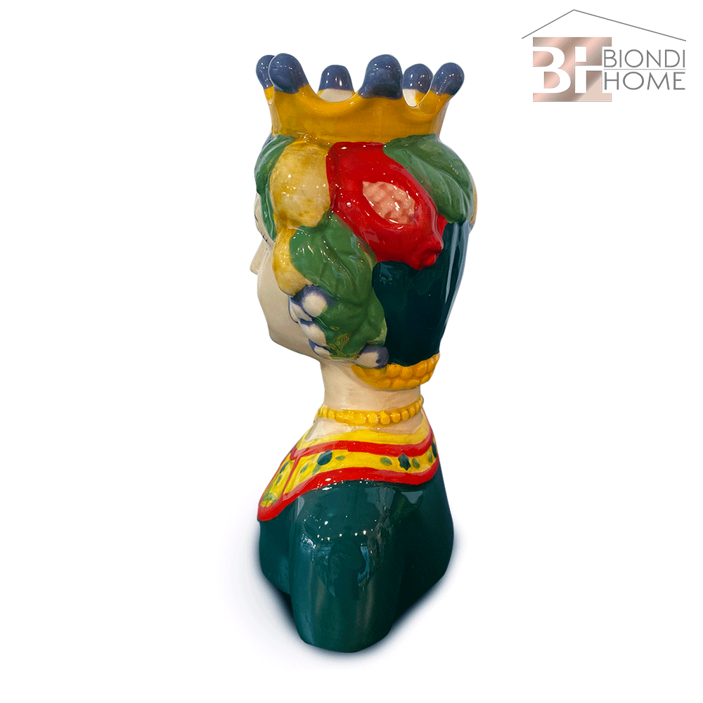 Vaso “BUSTO SICILY CON UVA”
