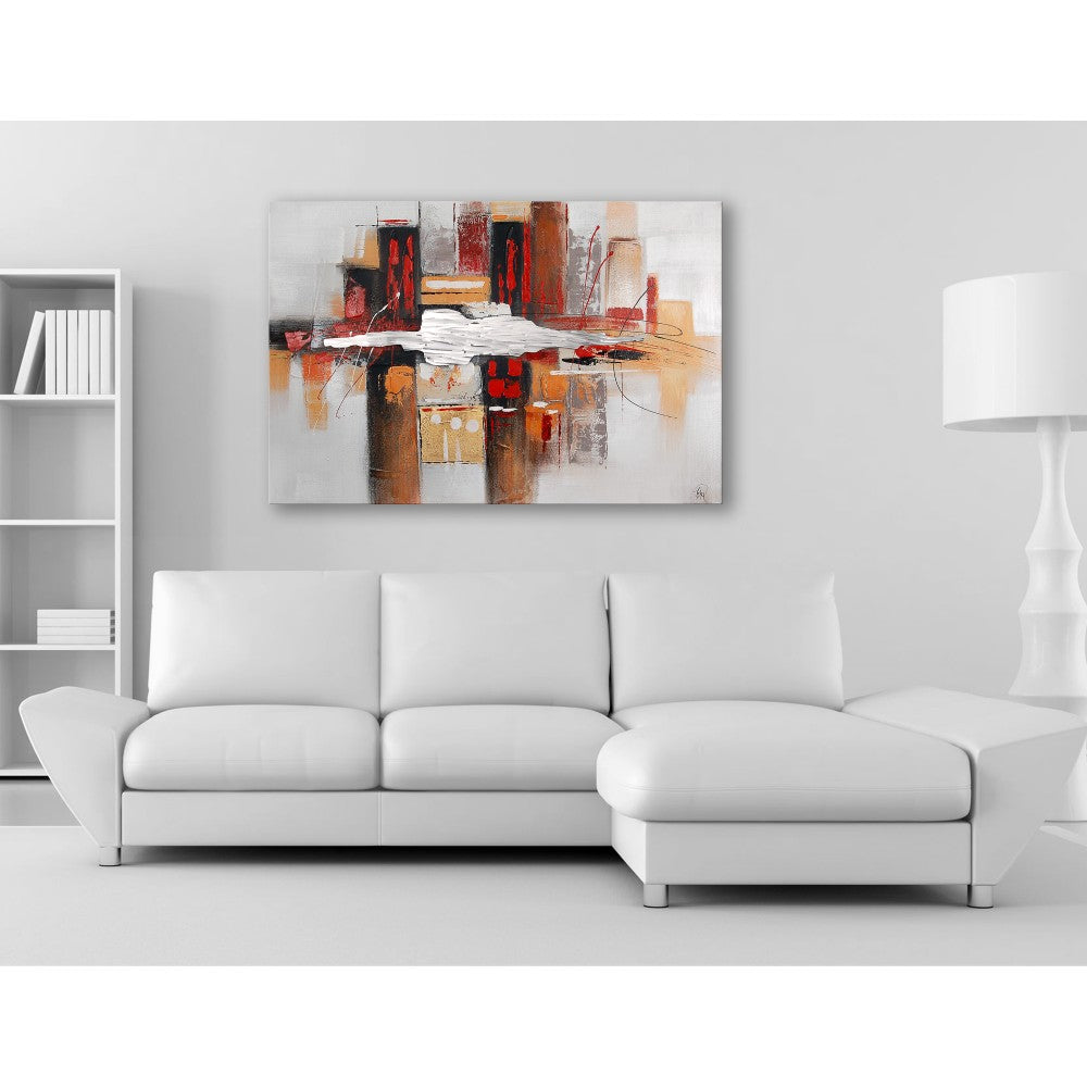 Quadro “CITTA’ ASTRATTA” - BIONDI HOME