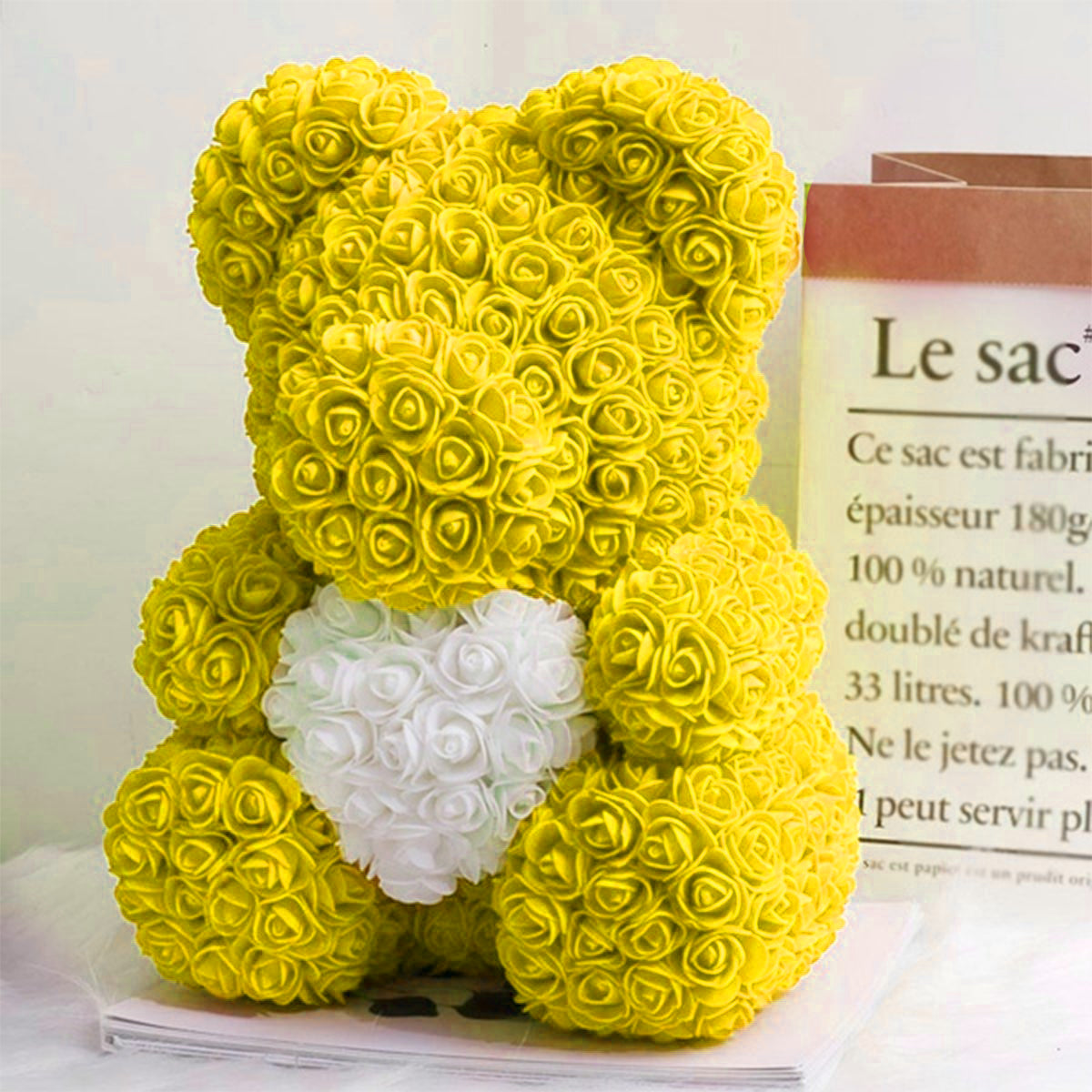 Orsacchiotto “INNAMORATO” - Giallo