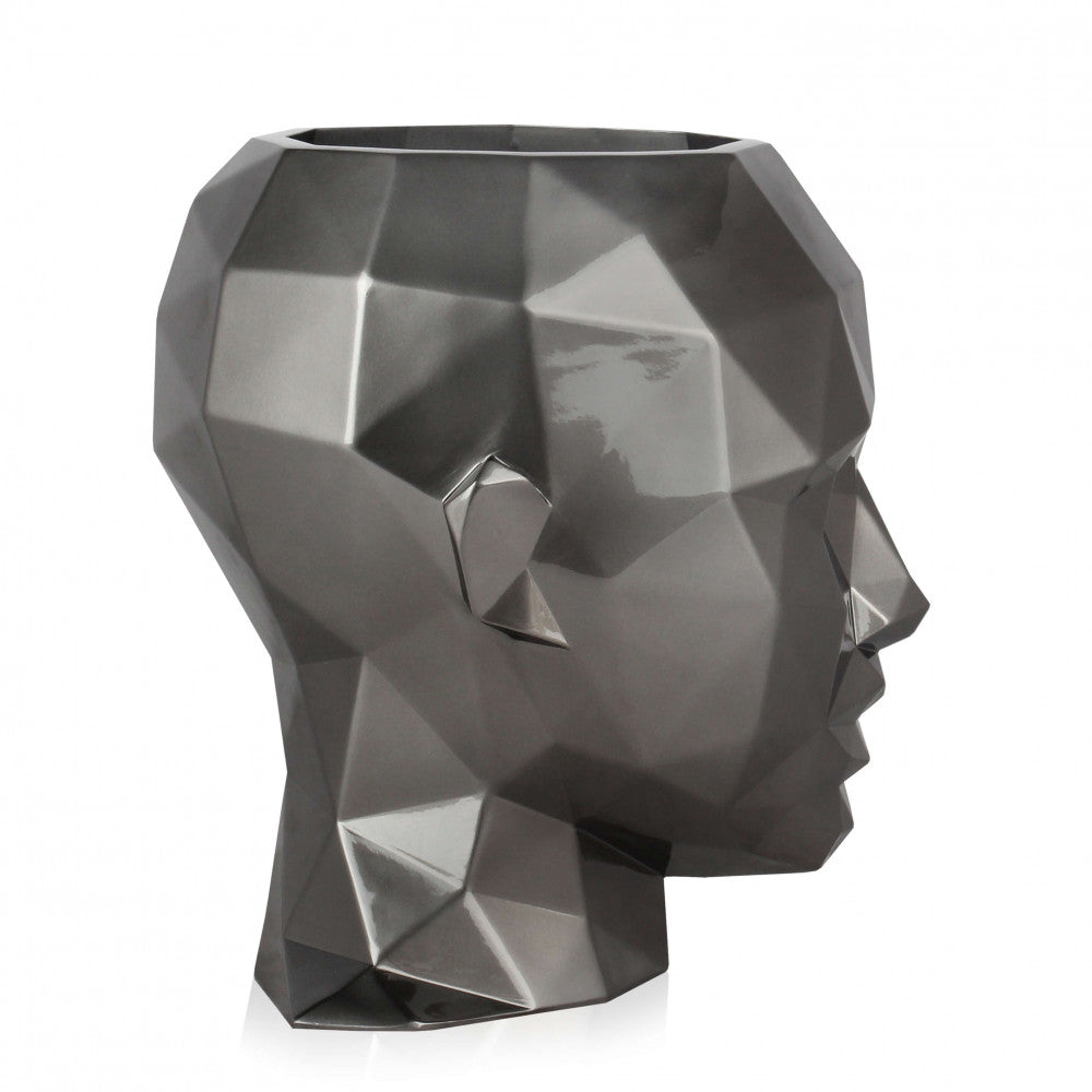 Vaso “DONNA” Effetto Metallo - BIONDI HOME