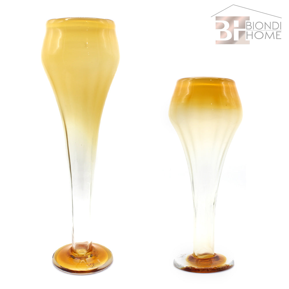 Vaso “TULIPANO AMBRA” - BIONDI HOME