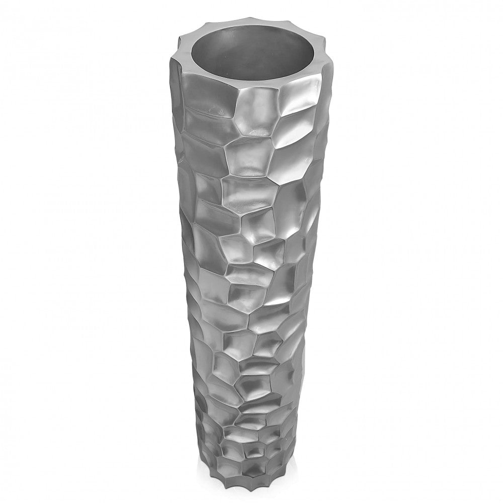 Vaso “OBLIO LONG” Argento - BIONDI HOME