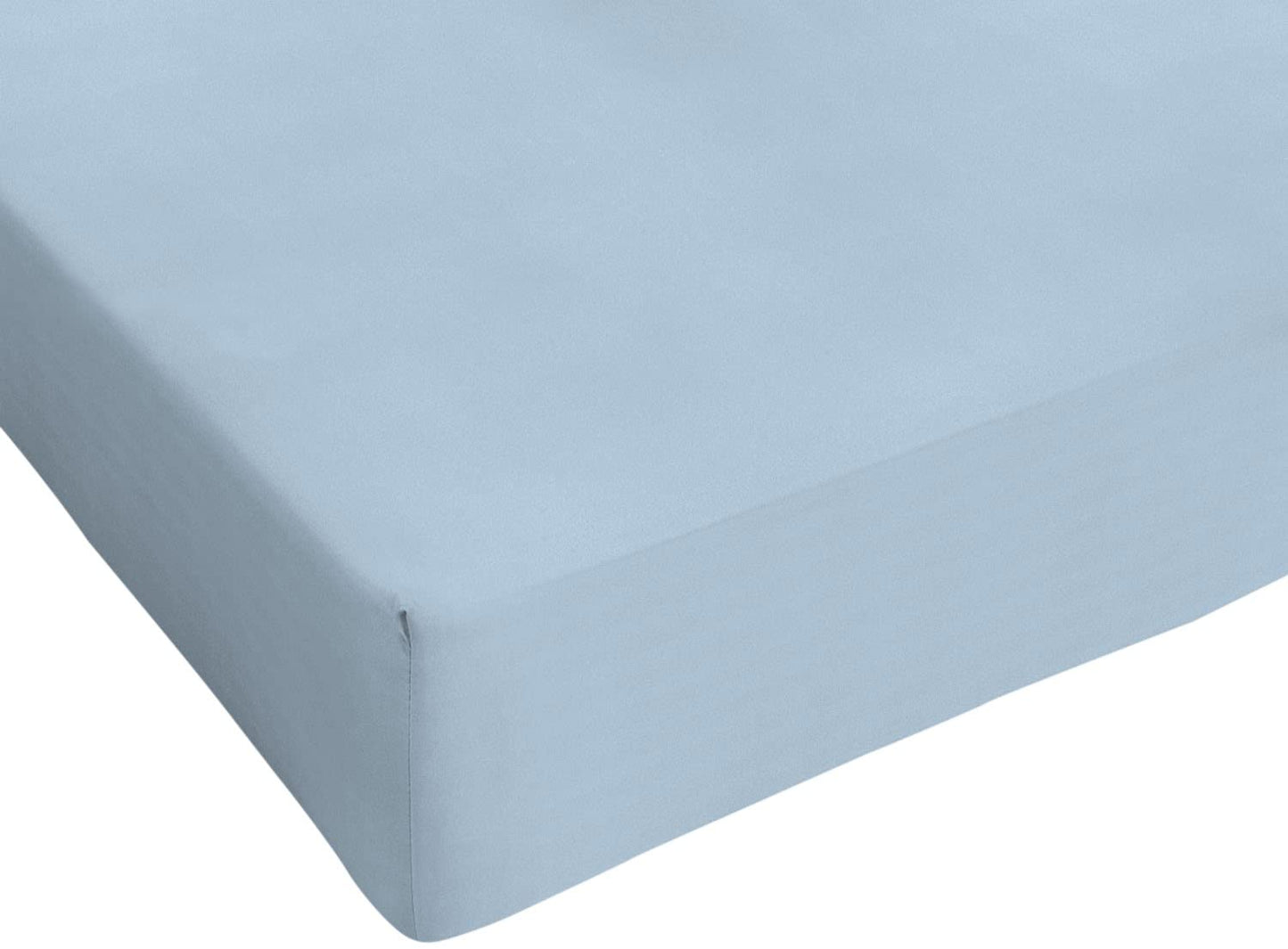 Lenzuolo Sotto con Angoli -AZZURRO- 100% Cotone TOP QUALITY - BIONDI HOME