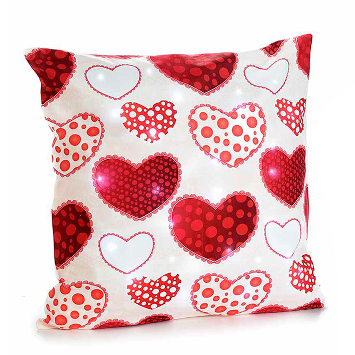 Cuscino “LIGHT LOVE” + LED - BIONDI HOME