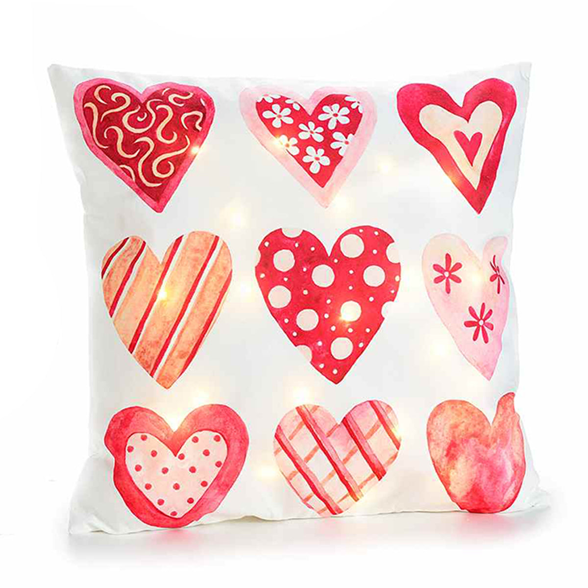 Cuscino “LIGHT LOVE” + LED - BIONDI HOME