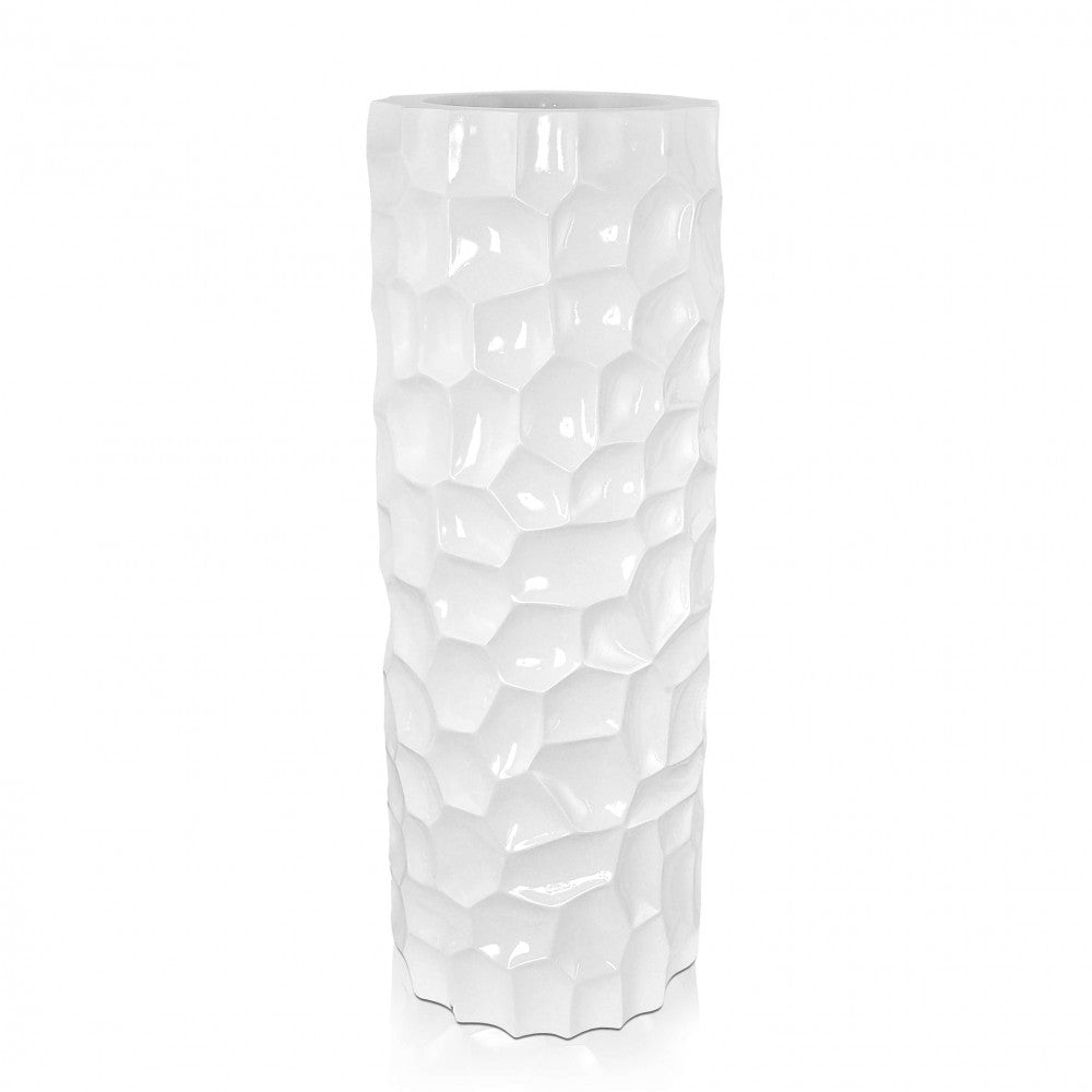 Vaso “OBLIO LONG” Bianco - BIONDI HOME