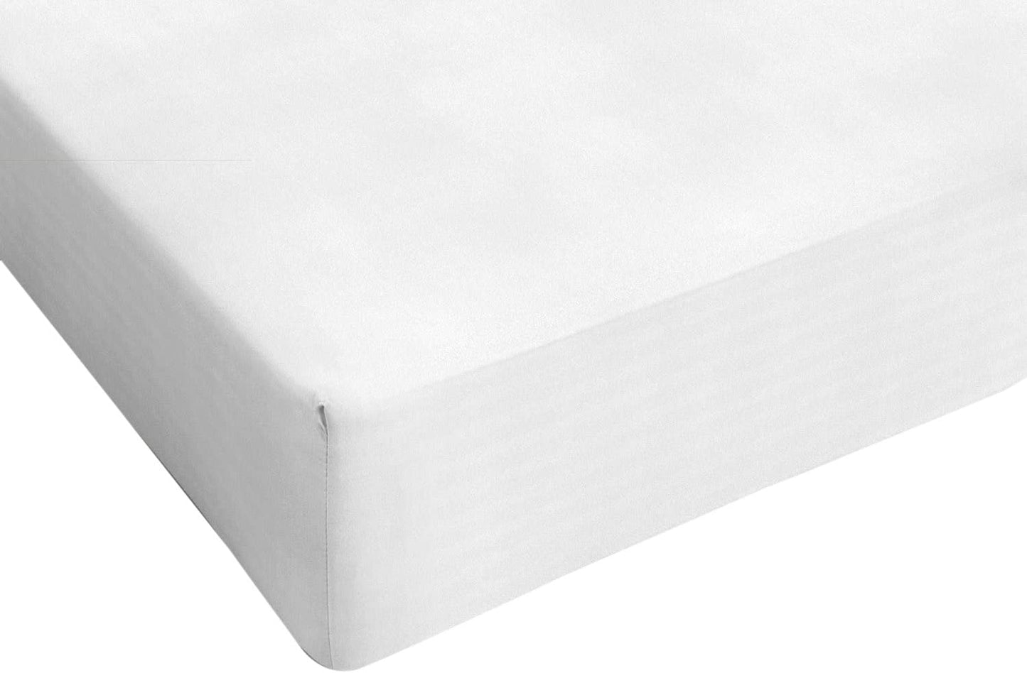 Lenzuolo Sotto con Angoli -BIANCO- 100% Cotone TOP QUALITY - BIONDI HOME