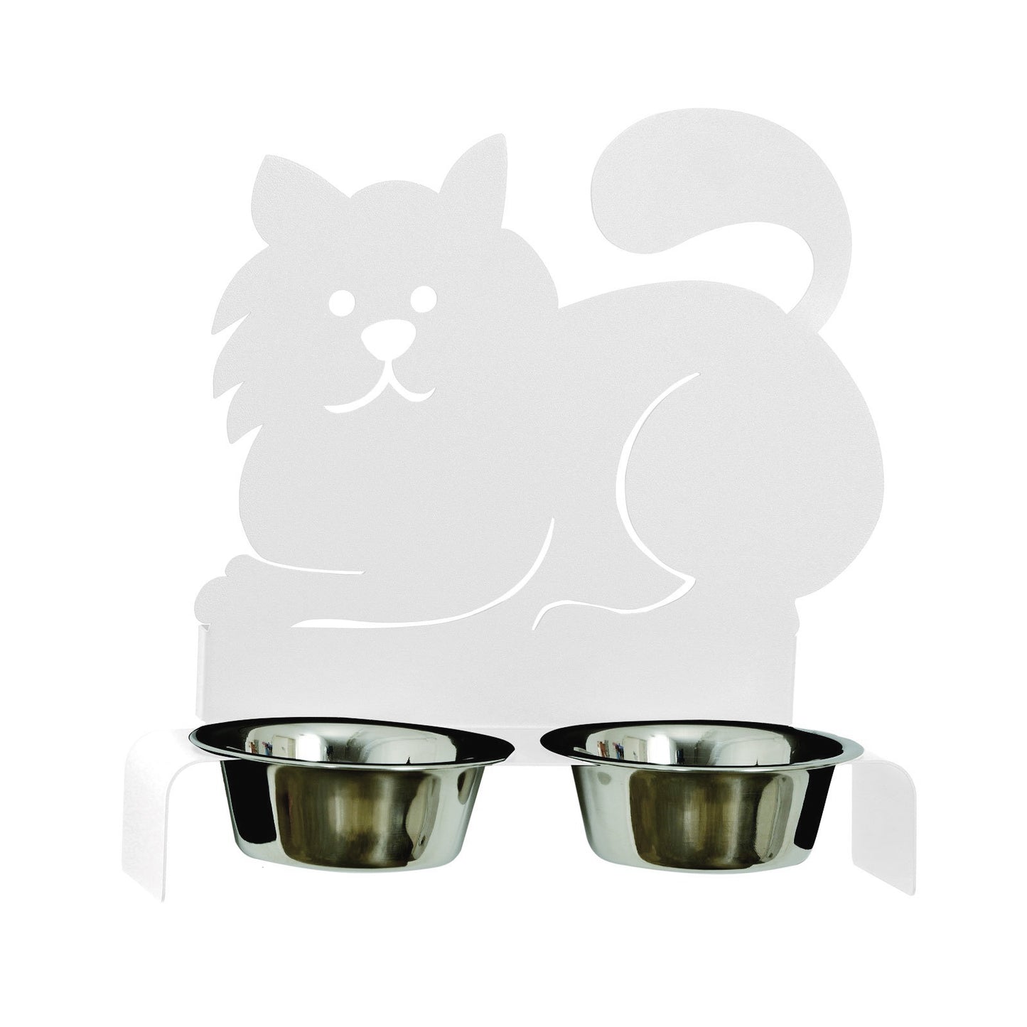 Porta Ciotole “GATTO” - BIONDI HOME