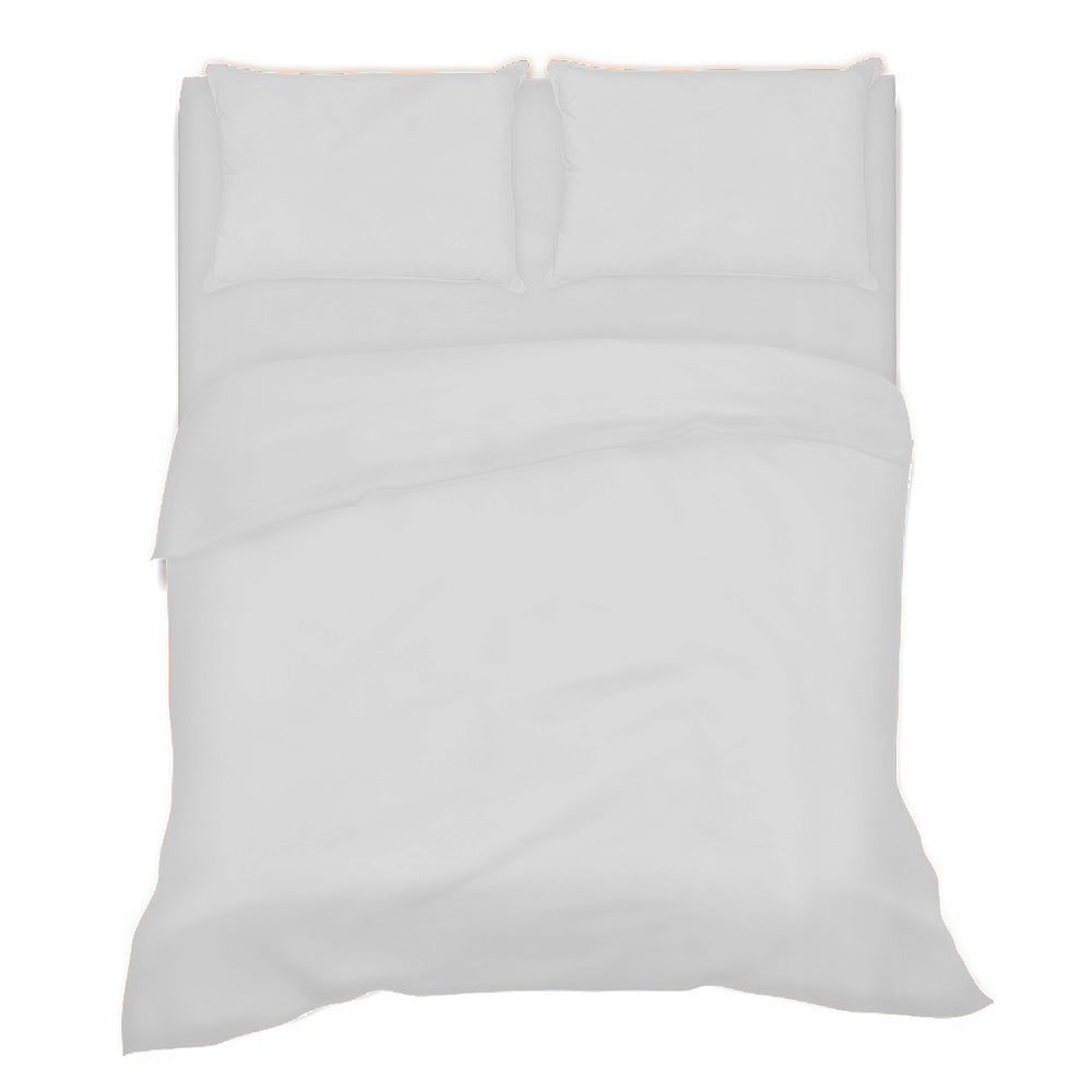 Completo Letto -BIANCO- 100% Cotone TOP QUALITY - BIONDI HOME