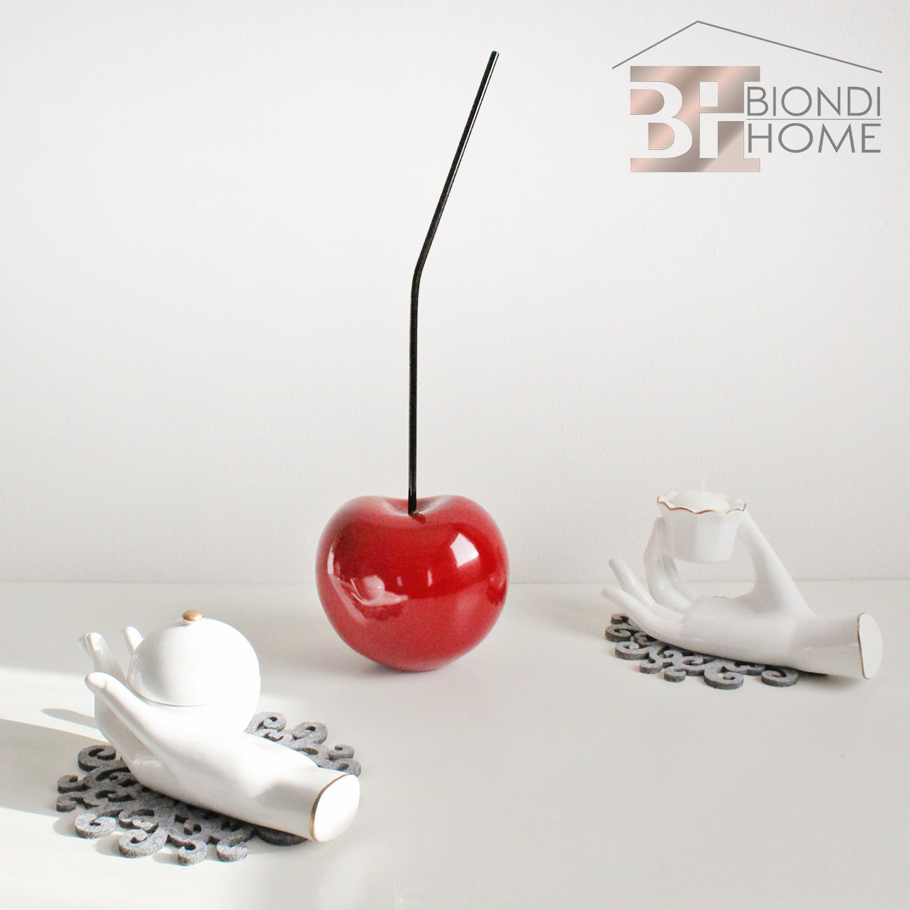 Portacandela “HAND” - BIONDI HOME