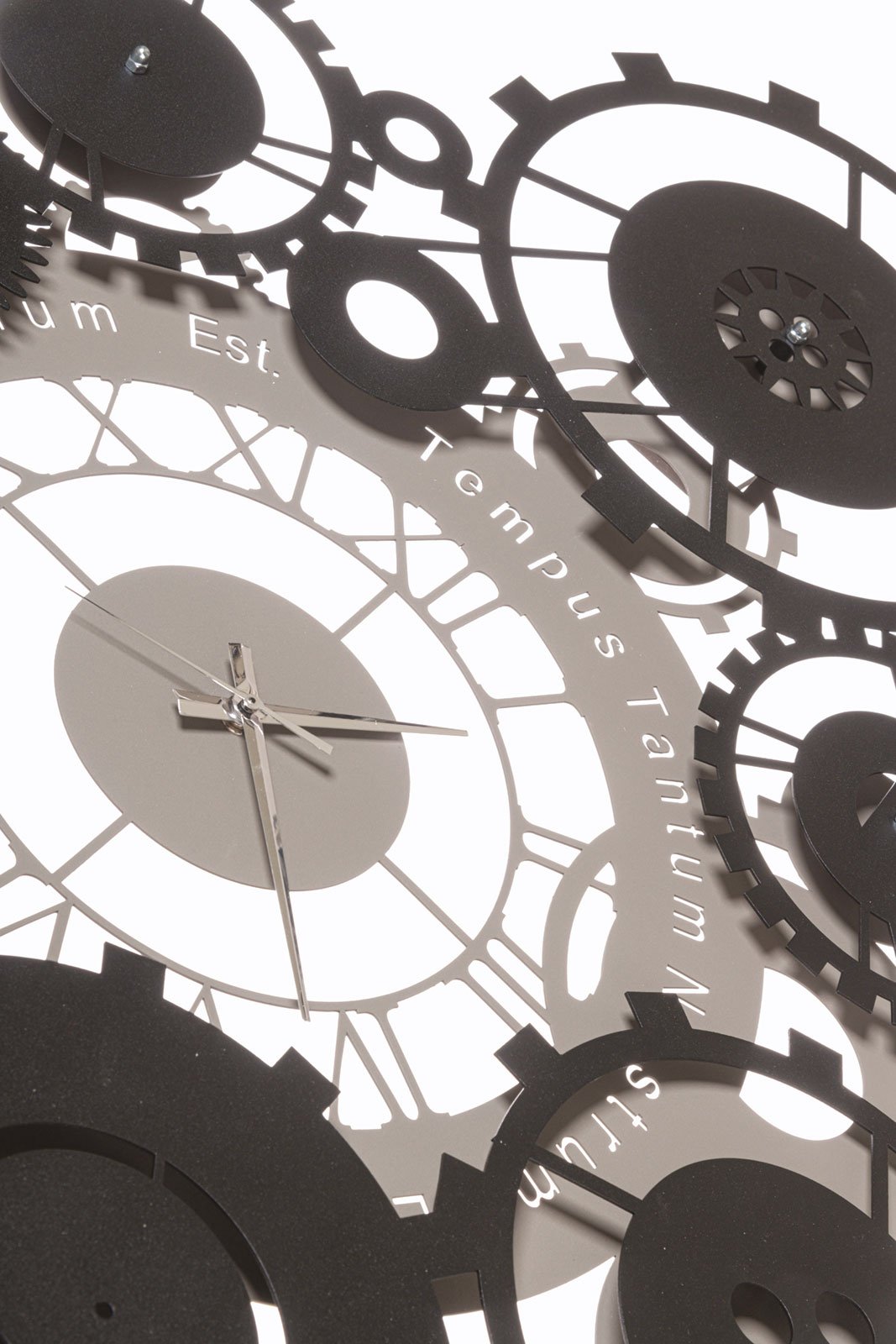 Orologio con Citazione “TEMPUS” 80x100cm - BIONDI HOME