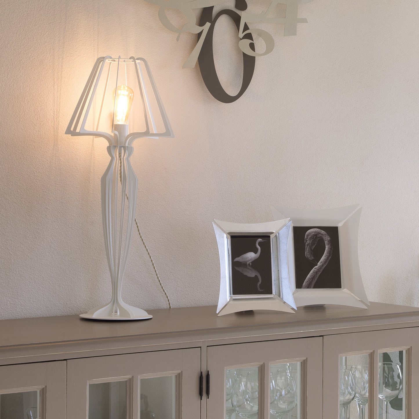 Lampada da Tavolo “MINERVA” Grande - BIONDI HOME