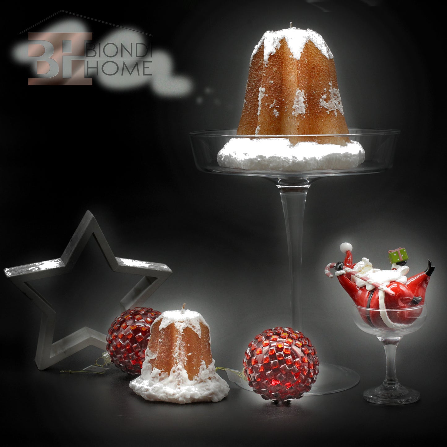 Candela Natale “PANDORO” - BIONDI HOME