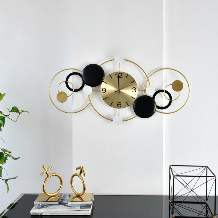 Orologio “CERCHI” 43x85 cm - BIONDI HOME