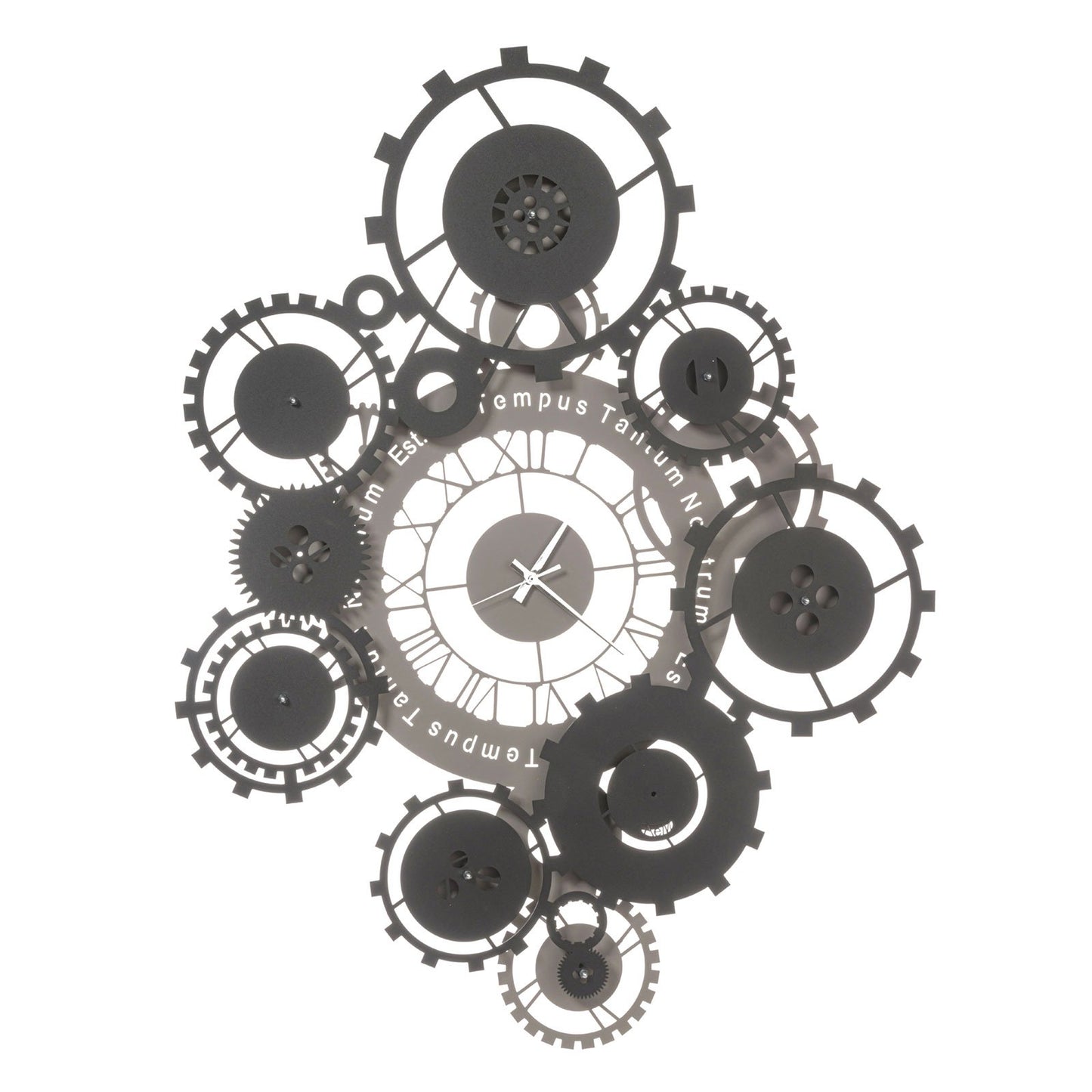 Orologio con Citazione “TEMPUS” 80x100cm - BIONDI HOME