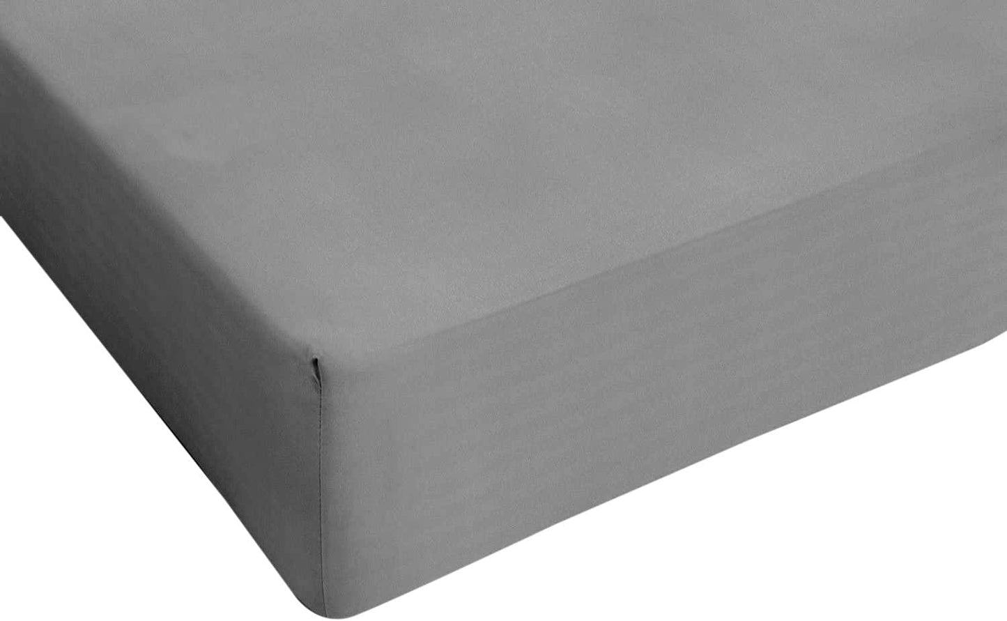 Lenzuolo Sotto con Angoli -GRIGIO SCURO- Microfibra - BIONDI HOME