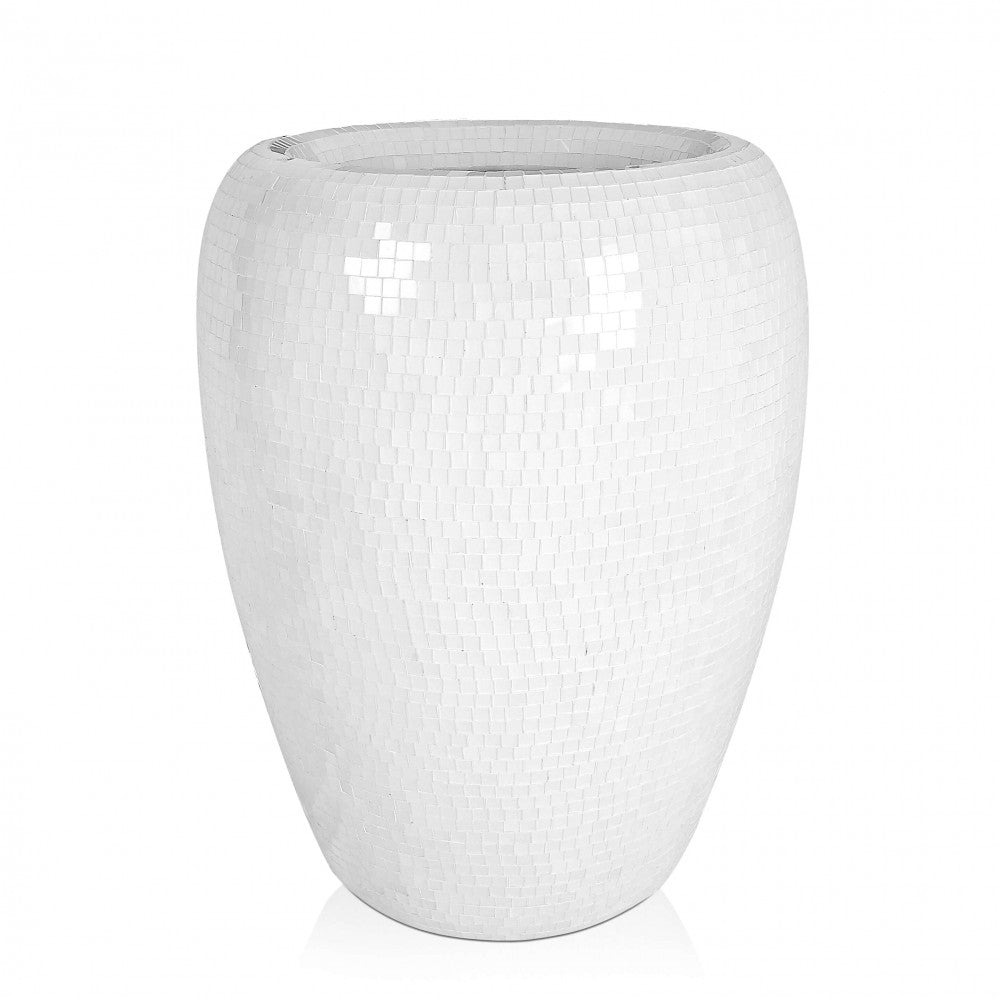 Vaso “STYLE” Giara Bianco - BIONDI HOME