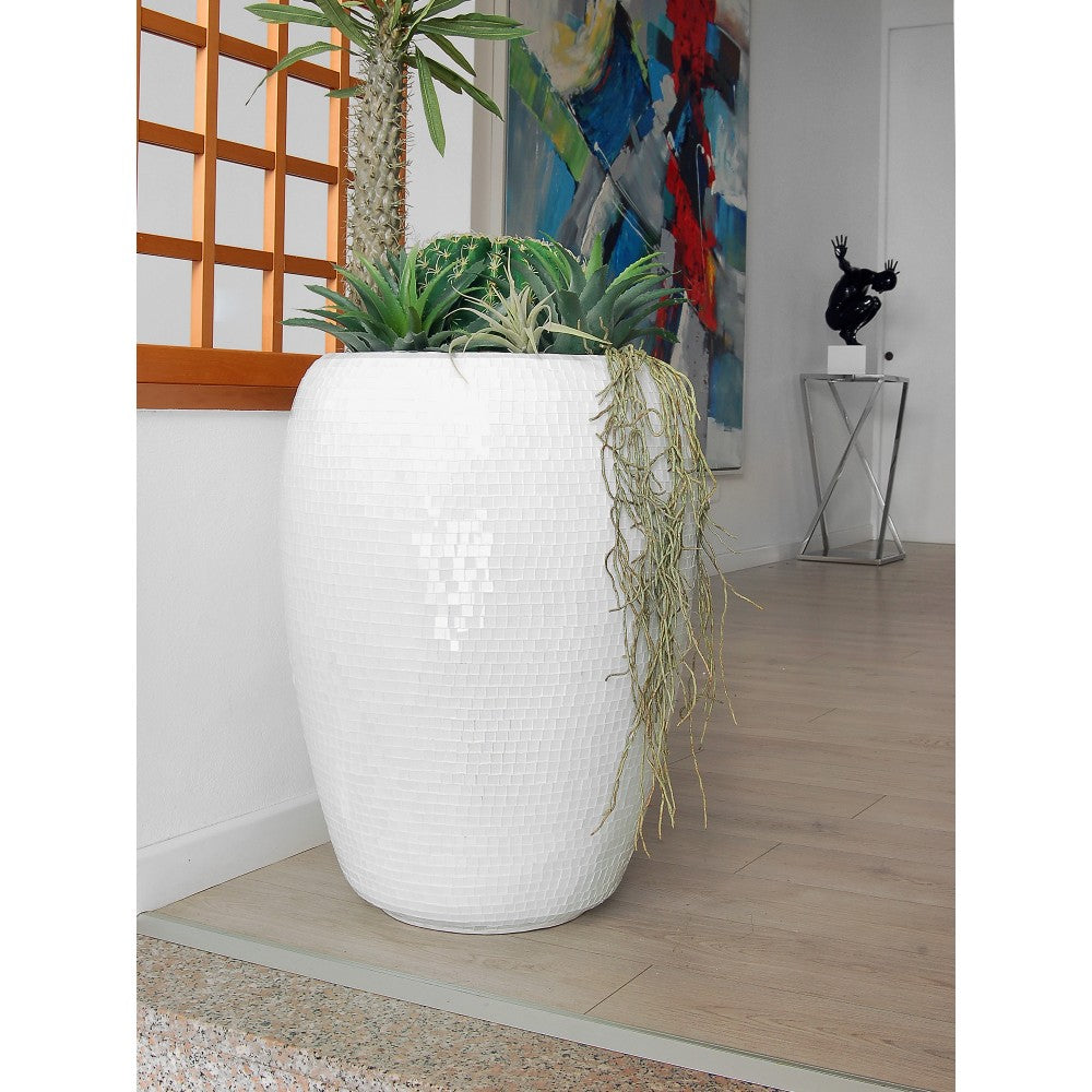 Vaso “STYLE” Giara Bianco - BIONDI HOME