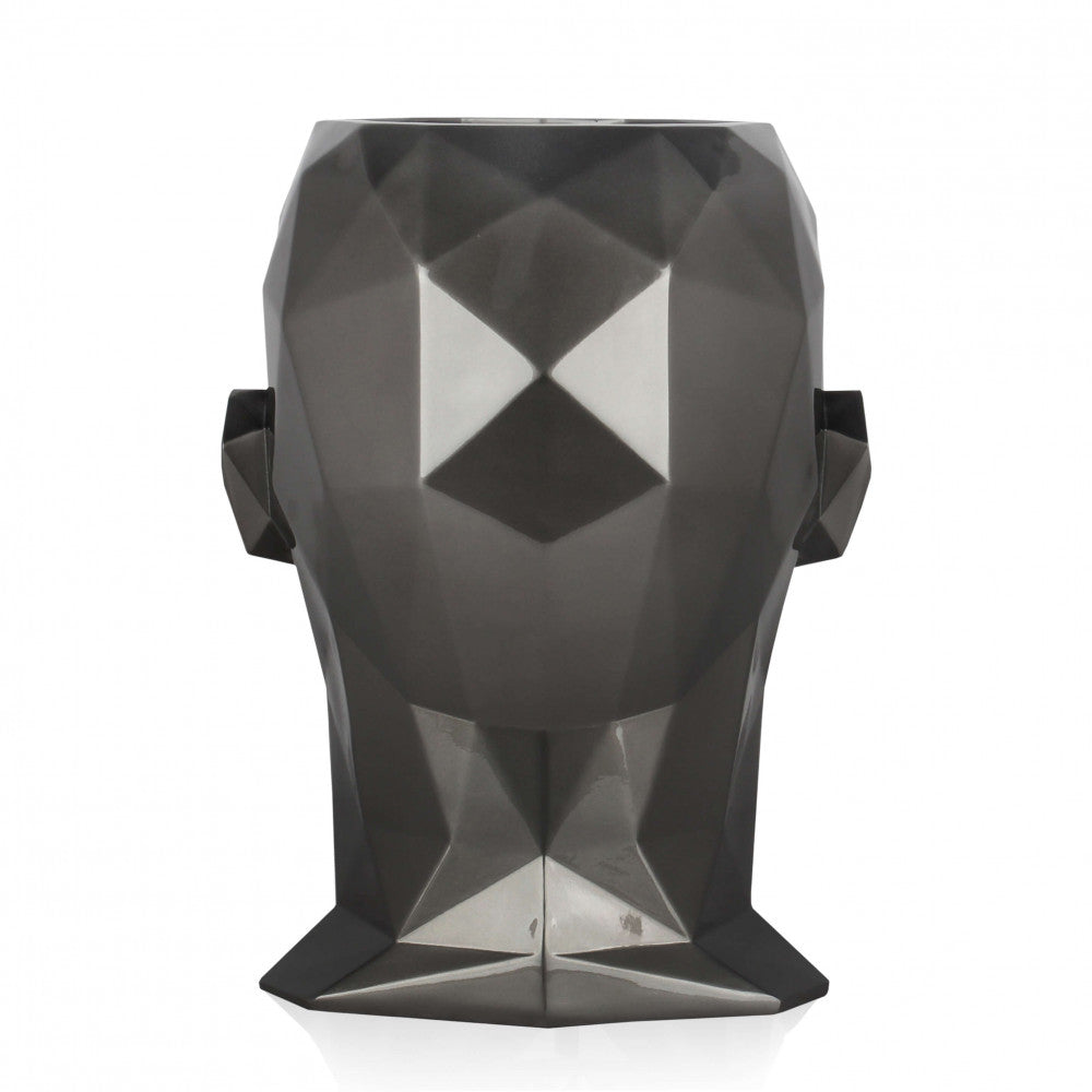 Vaso “UOMO” Effetto Metallo - BIONDI HOME