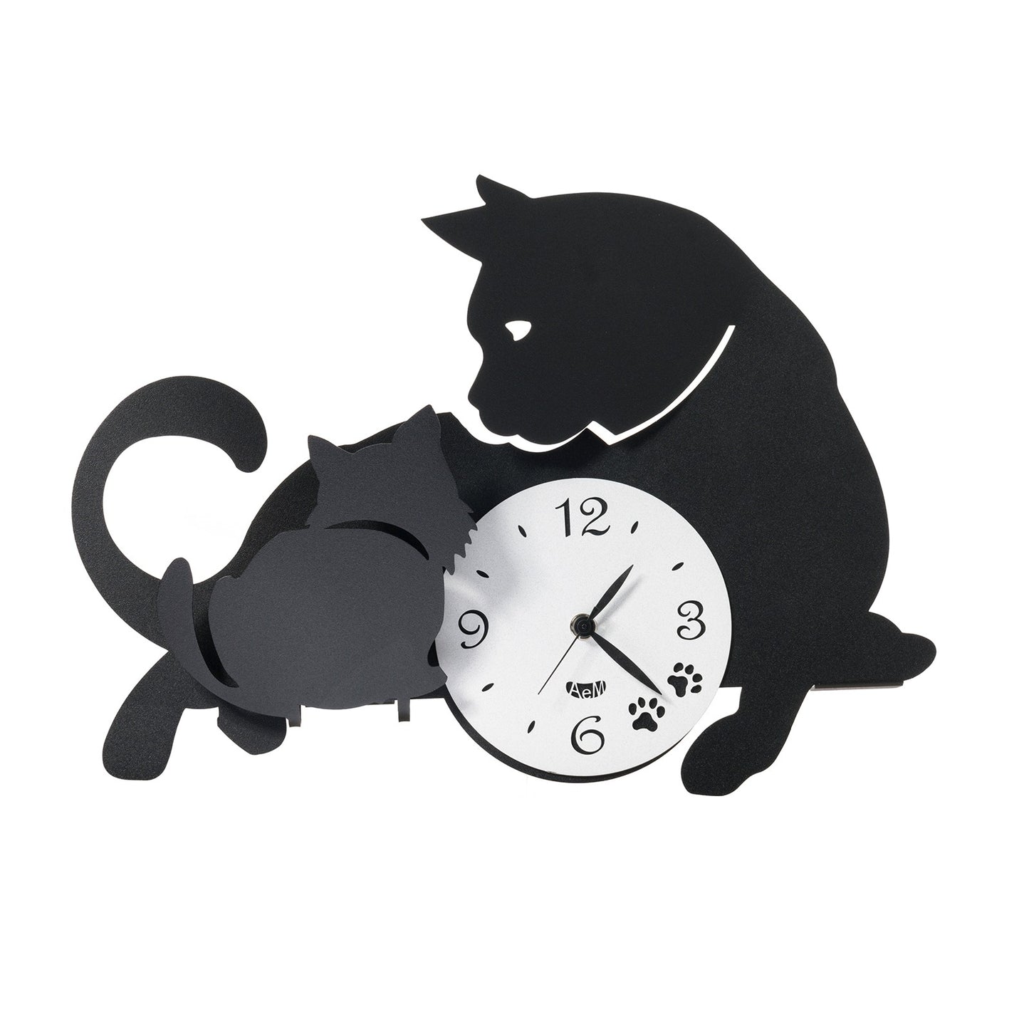 Orologio “MAMMA GATTA” 38x27cm - BIONDI HOME