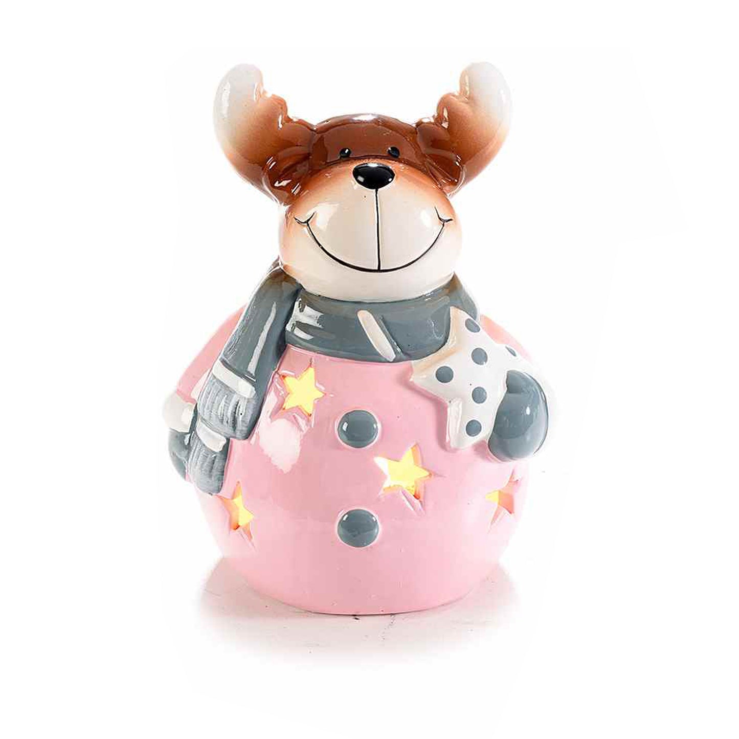 “PINK XMAS” con Led - BIONDI HOME