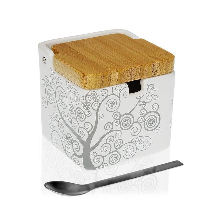 Zuccheriera “FUNNY” Con Coperchio Bamboo - BIONDI HOME