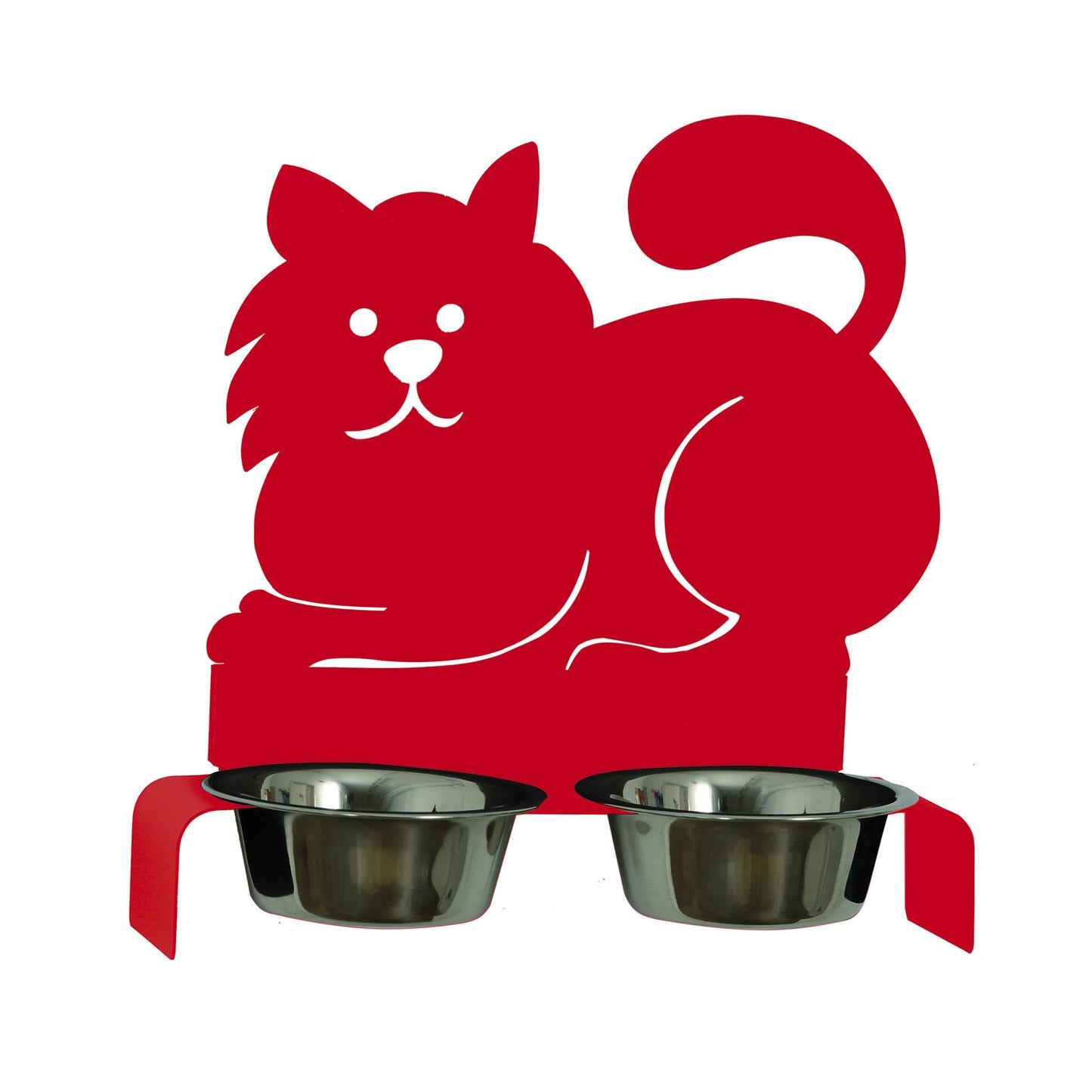 Porta Ciotole “GATTO” - BIONDI HOME
