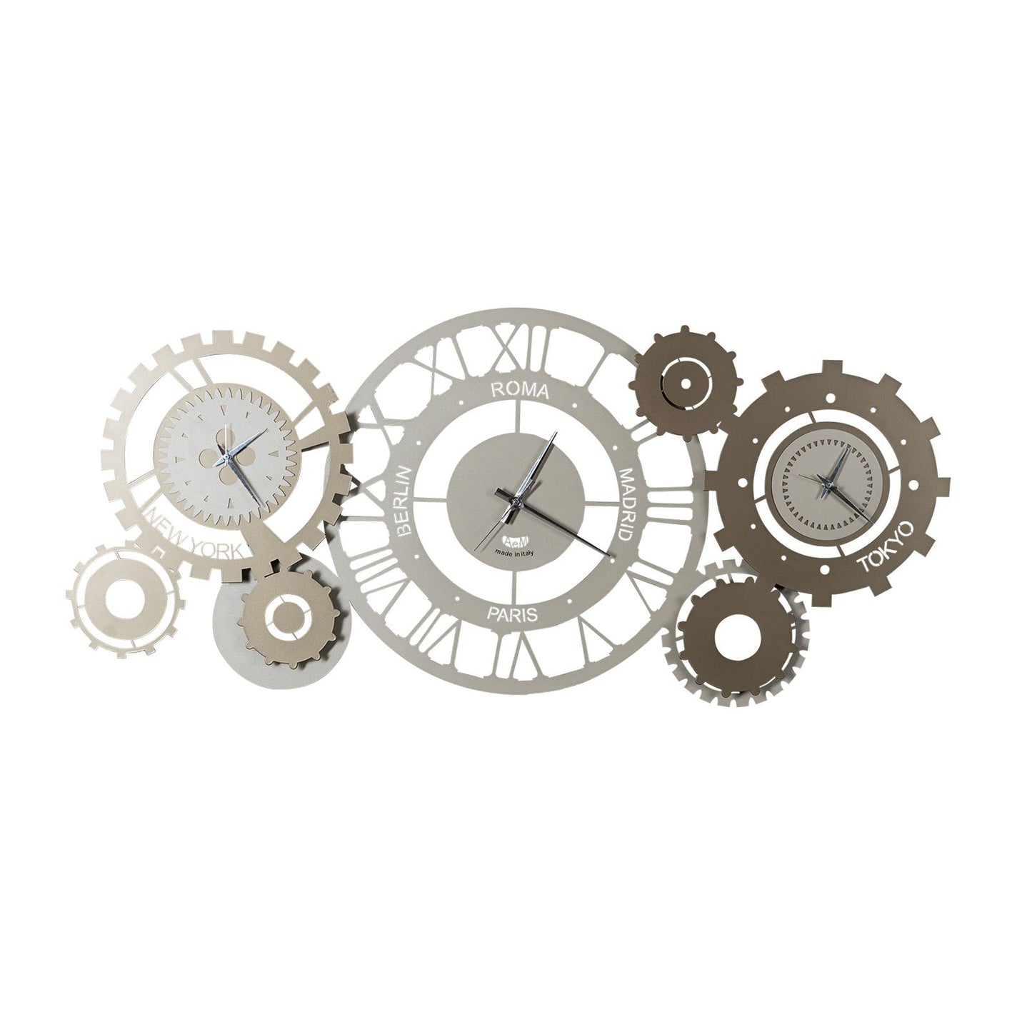 Orologio “FUSO MECCANO” 97x44cm - BIONDI HOME