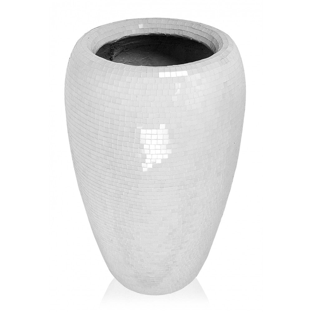 Vaso “STYLE” Giara Bianco - BIONDI HOME